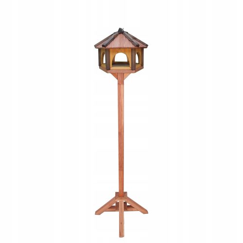 Boxes (houses) and birdhouses Feeders Birdhouse with wooden stand, large feeder K40+NB50