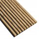 Lattes murales Premium sur feutre acoustique, largeur 460 mm, 10 lattes