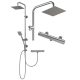 Granitan TOBA + RIPON surface-mounted shower set