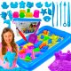  KINETIC SAND 5 kg + MOLDS + Chisel + POOL