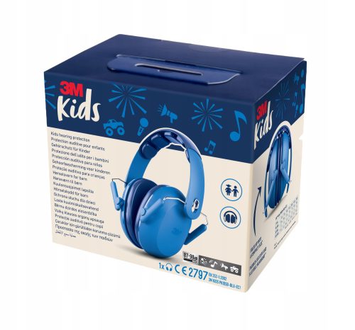  3M Children's Earmuffs against Noise 87–98 dB