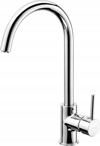 Deante 1 standing kitchen faucet, silver