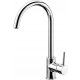 Deante 1 standing kitchen faucet, silver