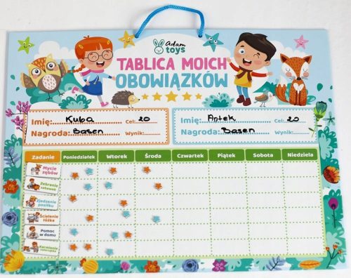  Adam Toys Magnettafel 40 x 32 cm