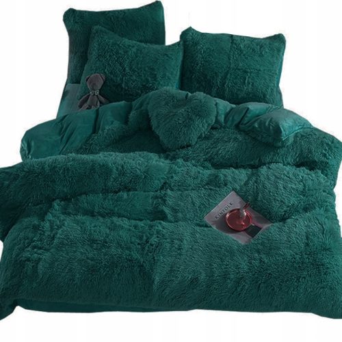 SOFT BLANKET PLUG SLEEVE FOR A 4-season polyester bedspread 200 cm x 220 cm in shades of grey