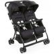  Chicco OHlala Twin Stroller, black