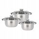  MG home VERSO pot set, stainless steel, 6-piece