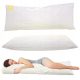  Oreiller câlin long 125x50cm Golden Dream pour dormir sur le côté