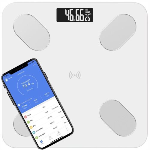 Personal scales (intelligent, analytical and mechanical) Vitolog glass personal scale, precise, with 180-degree body fat measurement