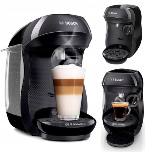  Bosch Tassimo Happy TAS1002N capsule coffee machine, black