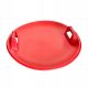  Plastic sleds with handles DOWNHILL light RED