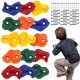 Playgrounds in the garden Handles Climbing stones Garden House Climbing set SCREWS 15-pcs