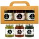  Set of 3 honeys with freeze-dried fruits in a decorative box 3 x 370g