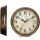 Clock for home Wall clock Retro wall clock - HYLANDA brown tones, 30 cm