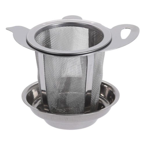 Tea and coffee pot and coffee machines Strainer egg (for one glass) EH Excellent Houseware Tea Egg, Strainer and Stand