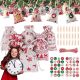  ADVENT CALENDAR DIY HANGING BAGS STICKERS LINE GIFTS KIDS