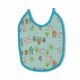  AKUKU A1661 Tied bib medium blue-mint.