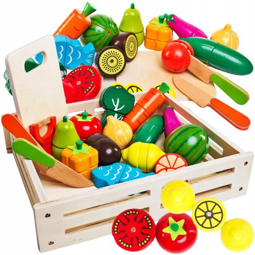  Doris wooden fruit and vegetables for cutting