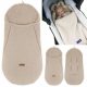  Zaffiro Mini Sleeping Bag 0-12 Months Premium Wool