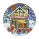  Breakfast Plate Christmas Dessert Plate Altom Magic Village 20 cm