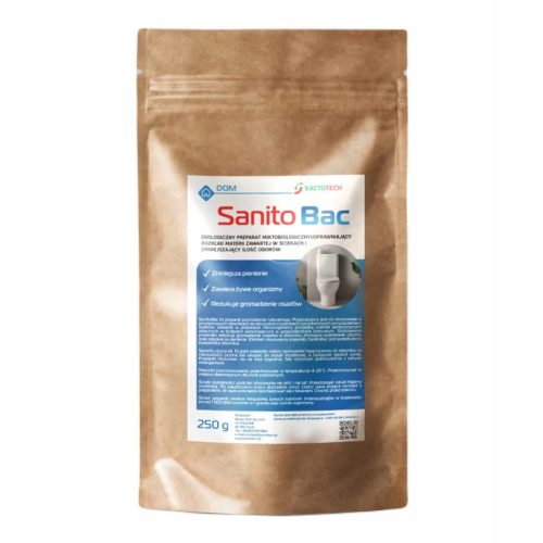  BACTOTECH powder for septic tanks 0.5 l 0.5 kg