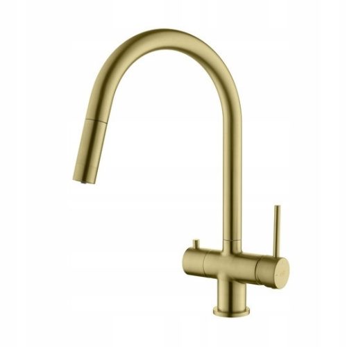 Blue Water Stand Kitchen Faucet, Dual-Circuit Faucet, Brass