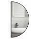 Bathroom mirror RAMIX wall mirror, metal frame, 400 x 800 mm