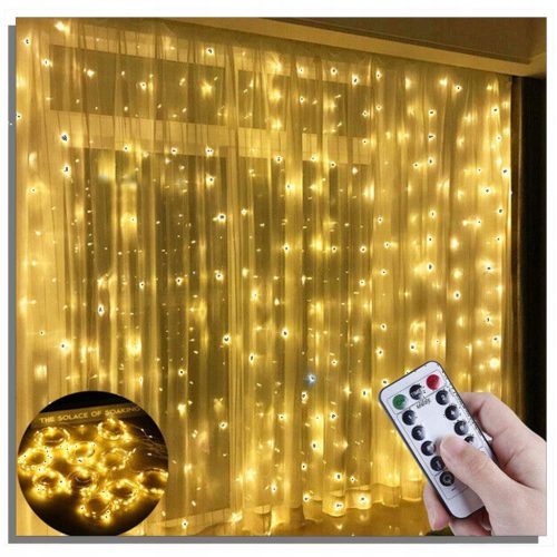  LED LIGHTS LIGHT CURTAIN 3X3M 300LED WHITE $$$