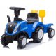  DRIVE ON PUSH TRACTOR WITH TRAILER NEW HOLLAND TRACTOR LIGHT SOUND