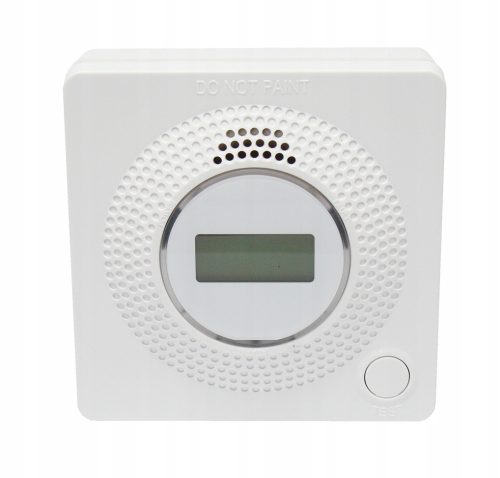 CARBON MONOXIDE SENSOR LCD CO Detector CERTIFIED Alarm – 3 Years