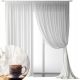  READY-MADE CURTAIN 400x250 ON ADHESIVE TAPE FOR THE LIVING ROOM OR BEDROOM