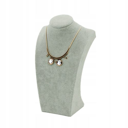  Jewelry display. Neck silver gray (24 cm)