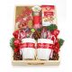  Christmas Gift Set - Cups Sweets Coffee Tea Candles + Tray