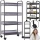 Bathroom Shelves Four-tier shelf on wheels SZ08