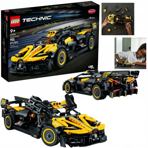  LEGO Technic Bugatti Bolid 42151 + ELECTRONIC CHRISTMAS CARD FROM: TO: AS A GIFT