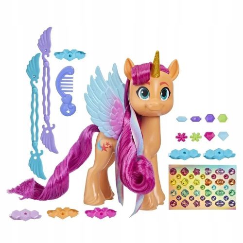  Hasbro My Little Pony Sunny mit modischem Band