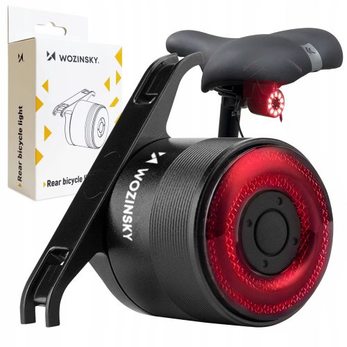  WOZINSKY BICYCLE LIGHT Micro-USB UNDER THE SADDLE