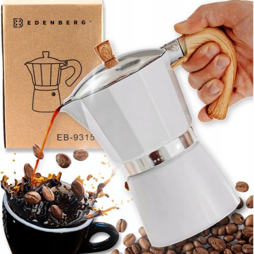 Tea and coffee pot and coffee machines Edenberg Decorate Your Kitchen Coffee Machine 300 ml 6 cups