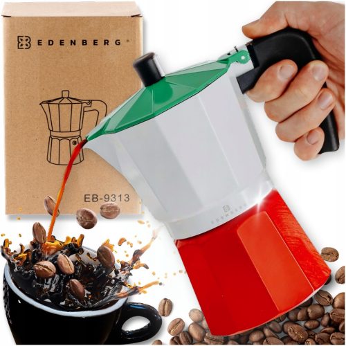 Tea and coffee pot and coffee machines Edenberg Decorate Your Kitchen Coffee Machine 450 ml 9 cups