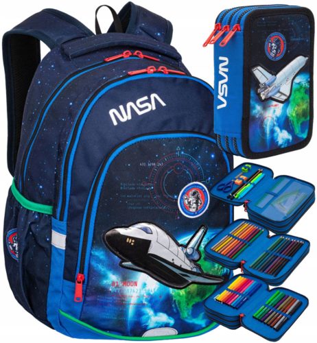  COLORINO PRIMER NASA school backpack