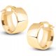  BEAUTIFUL GOLD ROUND CLASSIC HOOP EARRINGS CIRCLES 14KT 585