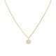  Gold-plated necklace with cubic zirconia ANIA KRUK