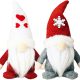  CHRISTMAS ELVES SITTING CHRISTMAS Gnomes Santa Claus XXL 2 pcs.