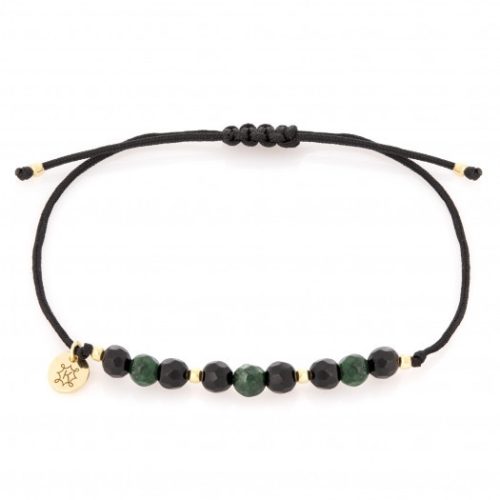  String bracelet with natural stones ANIA KRUK