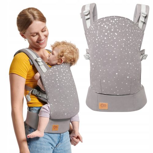  Kinderkraft NINO Confetti Grey ergonomic baby carrier