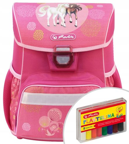  Simple school bag 15l Herlitz + Ekipa Genzie school clay 8 colors HERLITZ