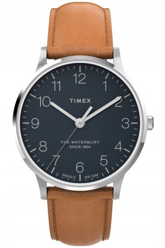  TIMEX Waterbury men's watch, legible digits, backlight, waterproof, WR50