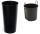 Pots and planters for outdoor and garden Flowerpot Lamela 40 cm x 40 x 75 cm Diameter 40 cm Plastic black