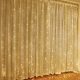  LED CURTAIN Decoration (200 LED LIGHTS) 3M x 2M WARM WHITE / WARM WHITE