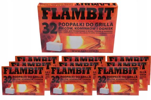 Briquettes, coals and lighters for grilling Rozpałka Flambit 2 kg